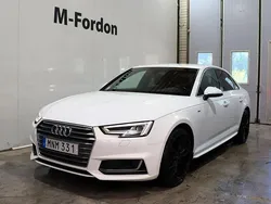 Vit Begagnad 2017 Audi A4 S-Line Sedan | 189 900 kr (Lite dyr)