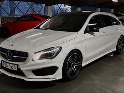 Vit Begagnad 2016 Mercedes CLA200 Shooting Brake AMG Kombi | 195 000 kr (Marknadspris)