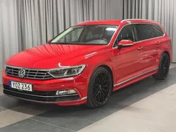 Röd Begagnad 2017 VW Passat GT Kombi | 189 900 kr (Marknadspris)