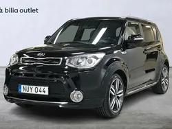 Svart Begagnad 2015 Kia Soul 2 SUV | 94 900 kr (Marknadspris)