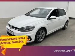 Vit Begagnad 2019 VW Golf VIII R-line Halvkombi | 219 800 kr (Marknadspris)