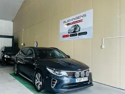 Grå Begagnad 2016 Kia Optima GT-Line Kombi | 139 900 kr (Marknadspris)