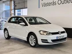 Vit (pure white) Begagnad 2016 VW Golf VII Kombi | 94 900 kr (Bra pris)