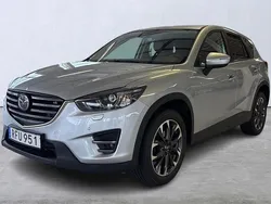 Grå Begagnad 2017 Mazda CX-5 SUV | 209 900 kr (Marknadspris)