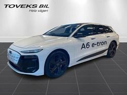 Vit Begagnad 2025 Audi A6 e-tron S-Line Kombi | 799 000 kr (Bra pris)