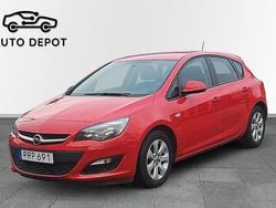 Mörkblå Begagnad 2014 Opel Astra Enjoy Halvkombi | 69 900 kr (Marknadspris)