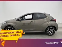 Grön Begagnad 2020 Toyota Yaris Hybrid Style Halvkombi | 208 700 kr (Marknadspris)