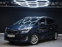 Blå Begagnad 2016 Kia Carens Minibuss | 159 900 kr (Marknadspris)
