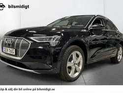 Svart Begagnad 2022 Audi e-tron Sportback Proline SUV | 409 900 kr (Bra pris)