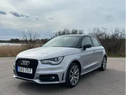 Silver Begagnad 2014 Audi A1 Sportback S-Line Halvkombi | 96 000 kr (Marknadspris)