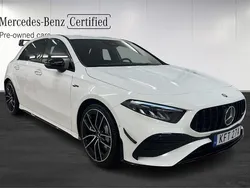 Vit (white) Begagnad 2024 Mercedes A35 AMG Kombi | 509 900 kr