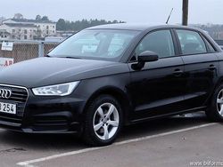 Svart svart Begagnad 2015 Audi A1 Sportback Halvkombi | 104 500 kr (Marknadspris)
