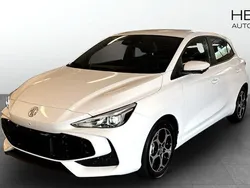 Vit (white) Ny 2024 MG MG3 Luxury Halvkombi | 269 990 kr (Marknadspris)