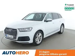 Vit Begagnad 2015 Audi Q7 S-Line SUV | 407 000 kr (Lite dyr)