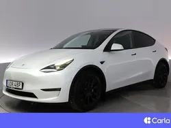 Vit Begagnad 2021 Tesla Model Y Long Range SUV | 356 900 kr (Bra pris)