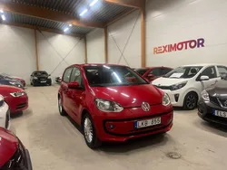 Röd Begagnad 2013 VW up! high up! Halvkombi | 59 900 kr (Marknadspris)