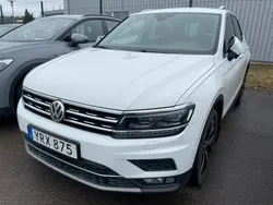 Vit Begagnad 2018 VW Tiguan Executive SUV | 229 000 kr (Bra pris)