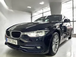 Svart Begagnad 2018 BMW 320 Sport Line Kombi | 179 900 kr (Bra pris)