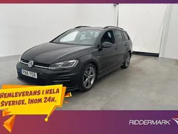 Svart Begagnad 2019 VW Golf VIII R-line Kombi | 218 800 kr (Lite dyr)