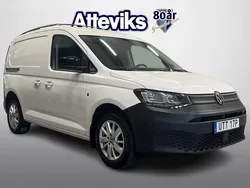 Vit Begagnad 2021 VW Caddy Minibuss | 209 500 kr (Superpris)