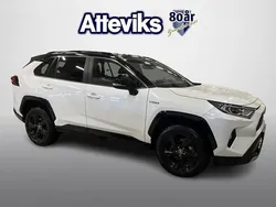 Vit Begagnad 2019 Toyota RAV4 Hybrid SUV | 329 500 kr (Marknadspris)