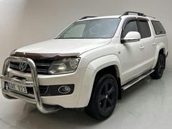 Vit Begagnad 2013 VW Amarok Highline Pickup | 189 000 kr (Marknadspris)