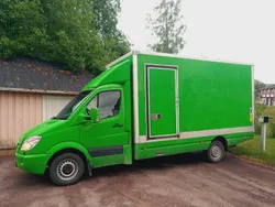 Grön Begagnad 2007 Mercedes Sprinter Van | 60 000 kr (Superpris)