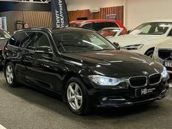 Svart Begagnad 2014 BMW 320 Sport Line Kombi | 139 900 kr (Bra pris)