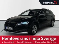 Svart Begagnad 2020 Skoda Superb Kombi | 329 900 kr (Dyr)