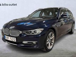 Blå Begagnad 2014 BMW 320 Kombi | 144 900 kr (Marknadspris)