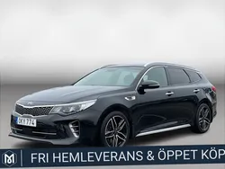 Svart Begagnad 2016 Kia Optima GT-Line Kombi | 179 900 kr (Marknadspris)