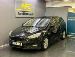 Svart Begagnad 2017 Ford Focus Kombi | 79 900 kr