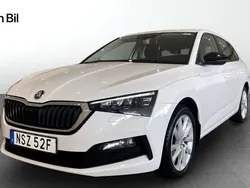 Vit Begagnad 2019 Skoda Scala Style Halvkombi | 159 900 kr (Marknadspris)