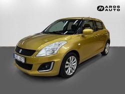 Gul (sunburst yellow metallic) Begagnad 2013 Suzuki Swift Halvkombi | 89 000 kr (Marknadspris)
