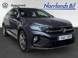Grå (smokey grey metallic) Begagnad 2024 VW Taigo R-line SUV | 269 000 kr (Lite dyr)