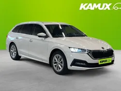 Vit Begagnad 2021 Skoda Octavia Kombi | 249 800 kr (Marknadspris)