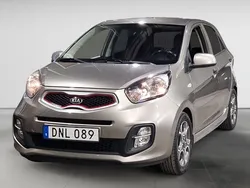 Grå Begagnad 2014 Kia Picanto Halvkombi | 47 900 kr (Bra pris)