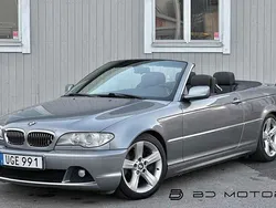 Ljusgrå (grå) Begagnad 2003 BMW 330 Cabriolet Cab | 149 900 kr (Lite dyr)