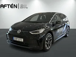 Svart Ny 2024 VW ID.3 Pro Performance Halvkombi | 459 900 kr