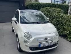 Vit Begagnad 2008 Fiat 500 Lounge Halvkombi | 45 000 kr (Lite dyr)