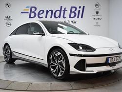 Vit (serenety white) Begagnad 2023 Hyundai Ioniq 6 Advanced Sedan | 439 800 kr