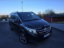 Svart Begagnad 2017 Mercedes V250 Minibuss | 295 000 kr (Superpris)