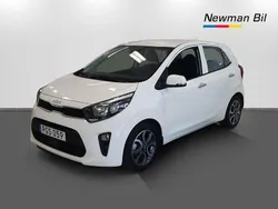 Vit Begagnad 2021 Kia Picanto Advance Halvkombi | 139 700 kr (Marknadspris)
