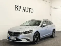 Grå Begagnad 2016 Mazda 6 Kombi | 139 900 kr (Marknadspris)