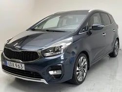 Blå Begagnad 2018 Kia Carens Advance Minibuss | 160 000 kr (Marknadspris)