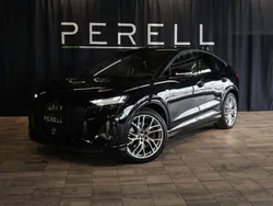 Svart (mytsvart metallic) Begagnad 2023 Audi Q4 Sportback e-tron S-Line SUV | 479 000 kr