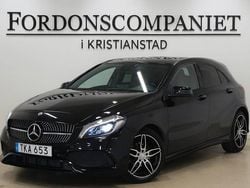 Svart Begagnad 2015 Mercedes A180 AMG Halvkombi | 139 900 kr (Marknadspris)