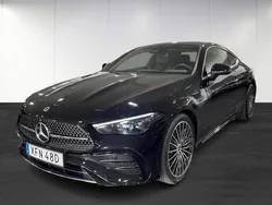 Svart Begagnad 2024 Mercedes 200 AMG Sportkupé | 619 900 kr