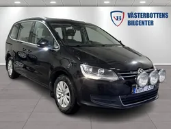 Svart Begagnad 2012 VW Sharan Minibuss | 79 900 kr (Superpris)