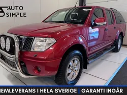 Röd Begagnad 2009 Nissan Navara Pickup | 89 900 kr (Lite dyr)